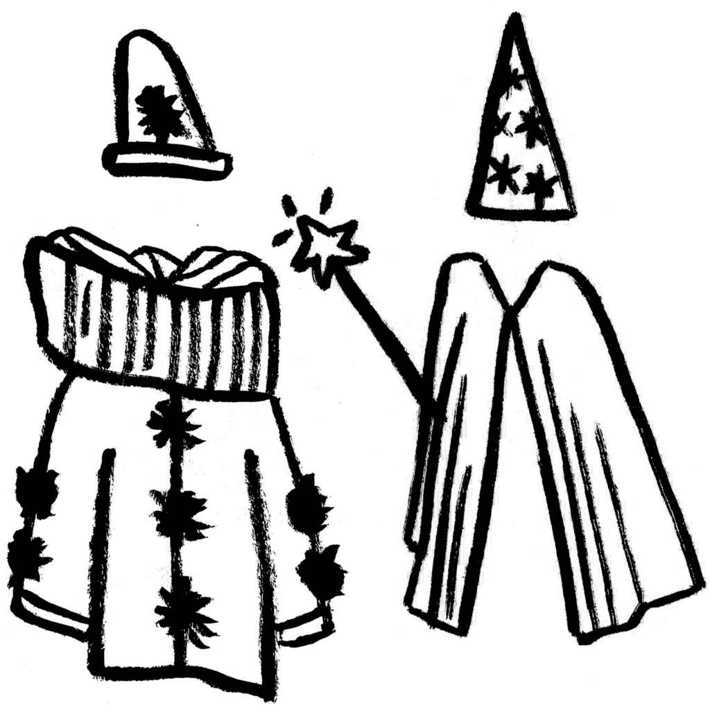 clown et mage